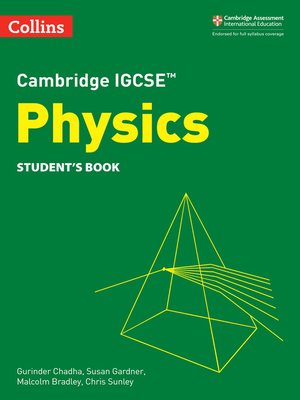 cover image of Cambridge IGCSE Physics Student's Book